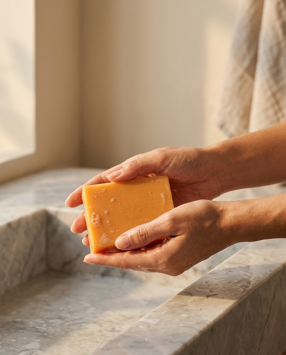 Savon au kaki